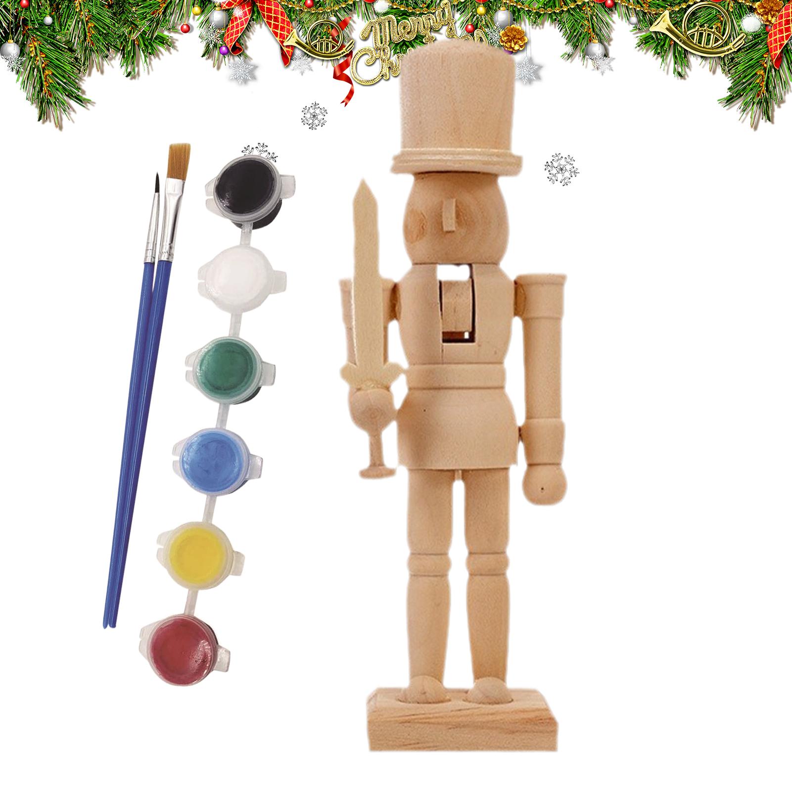 Nutcracker Figurine - 나만의 나무 호두까기 인형 병사들 만들기,