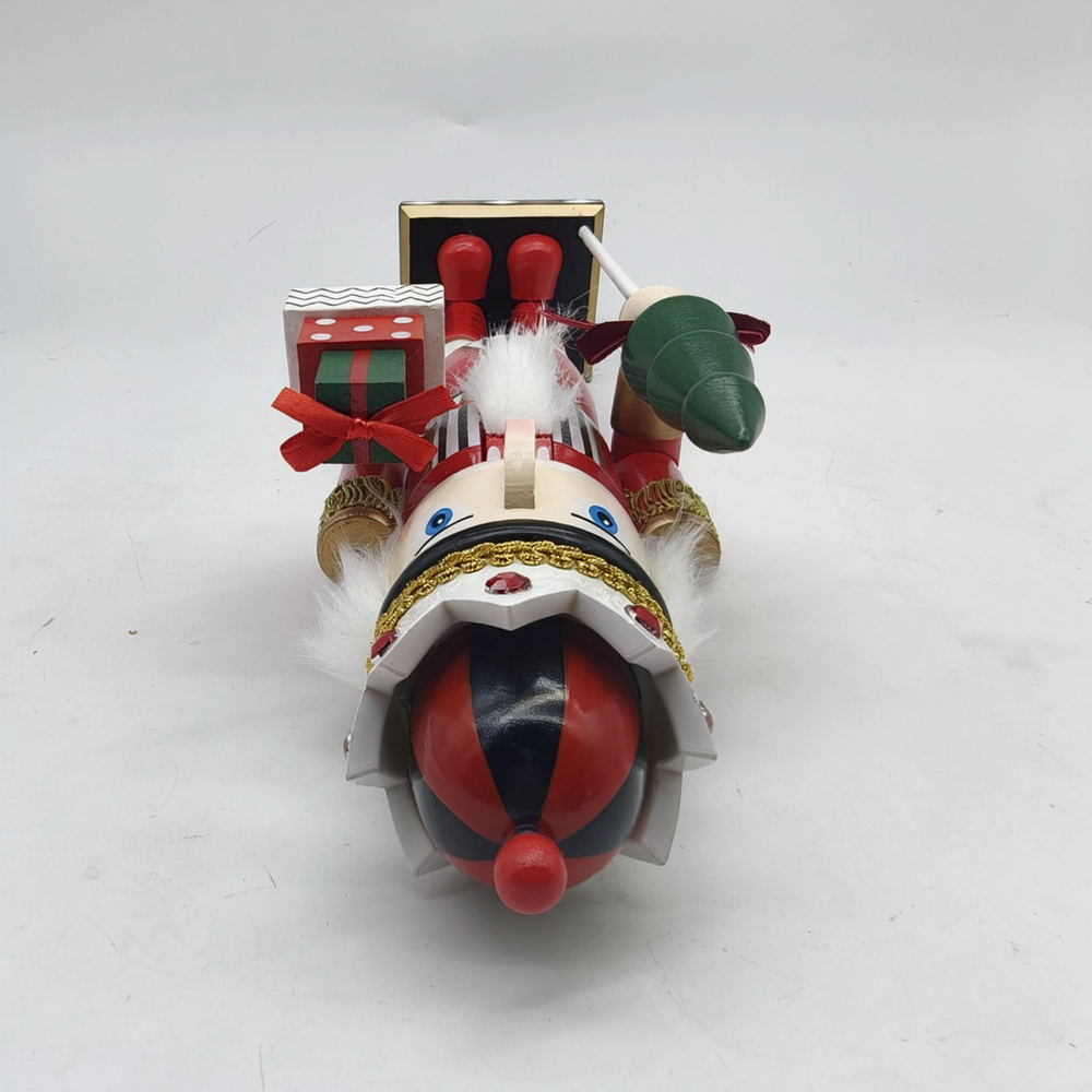 Nutcracker Figurine - 유럽 스타일 크리스마스 카운트다운 캘린더, 나무로