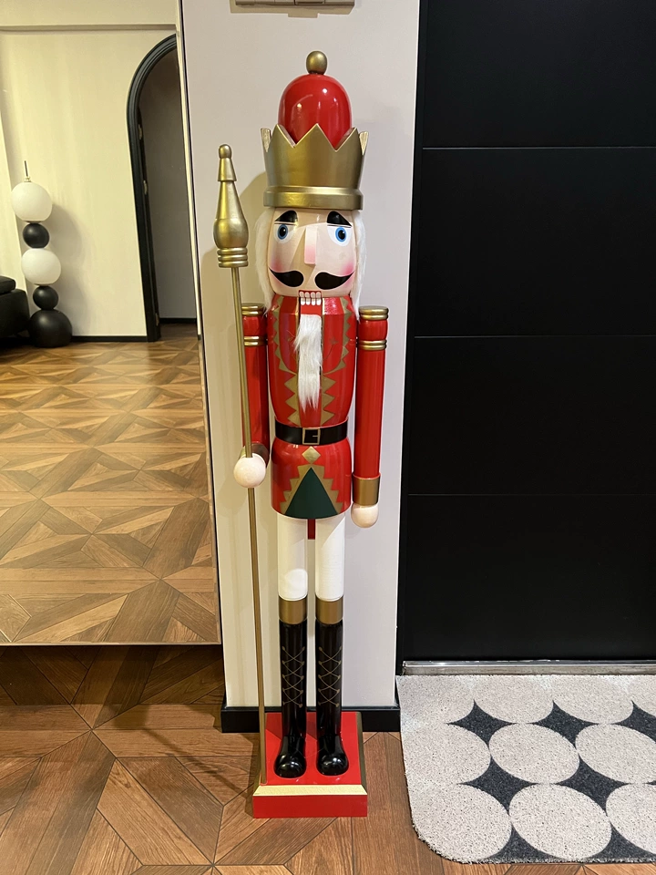 카페 장식용 오너먼트 120cm 호두까기 인형 군인 장 - Nutcracker Figurine 리뷰 및 가격