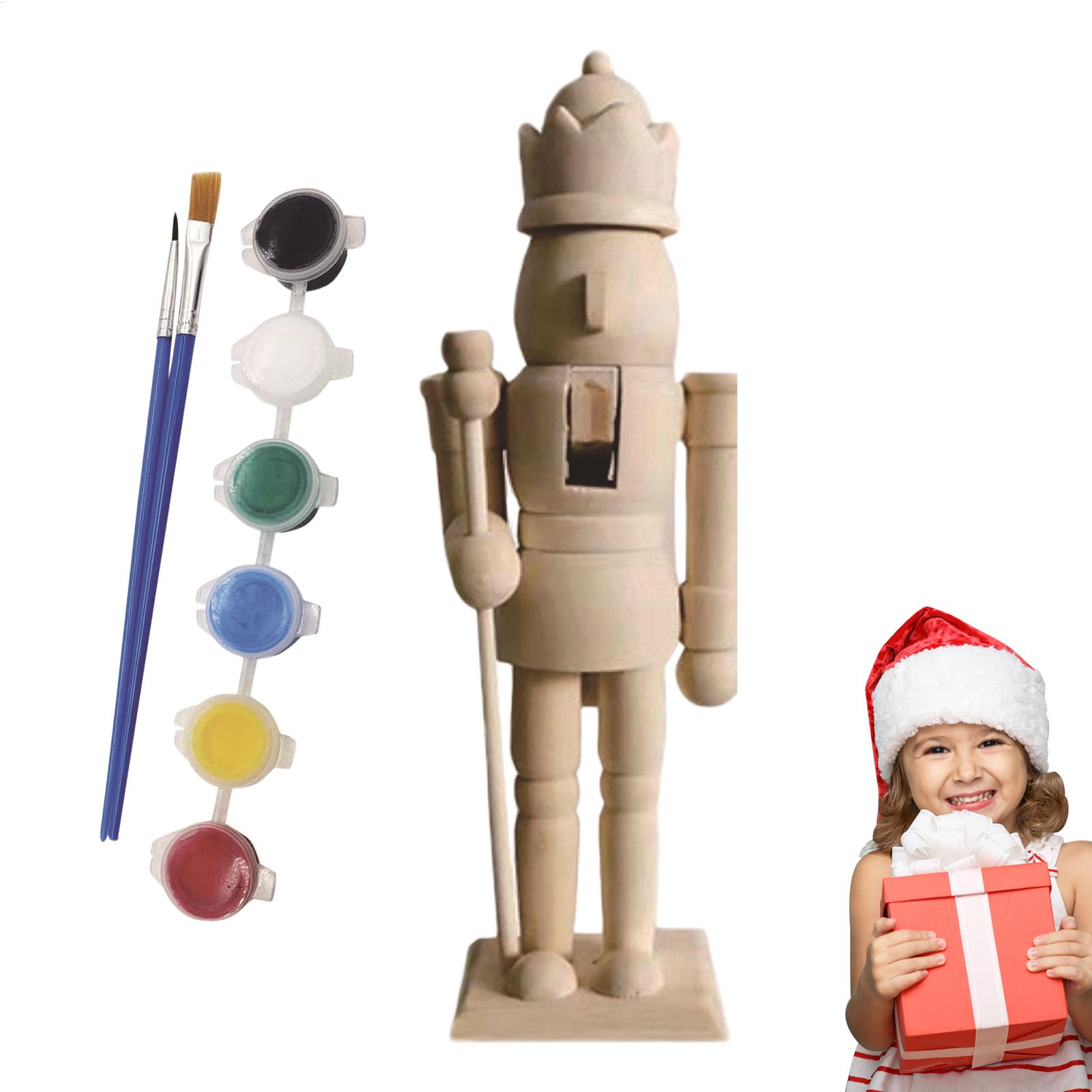 나만의 나무 호두까기 인형 병사들 만들기, 페인트 키트 - Nutcracker Figurine 리뷰 및 가격