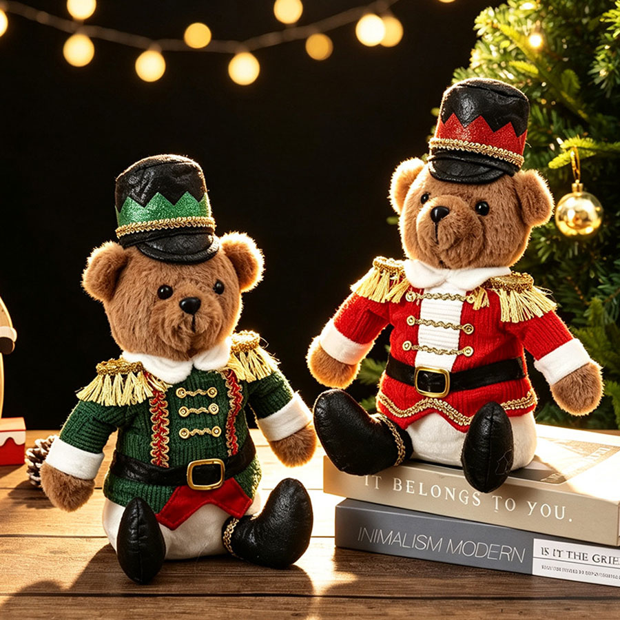 크리스마스 테마의 군인 곰 인형, 견과류 까는 인형,  - Nutcracker Figurine 리뷰 및 가격