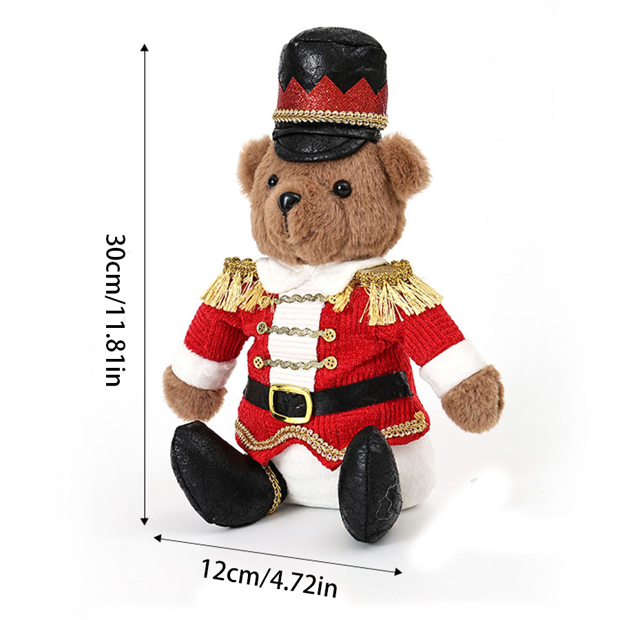 크리스마스 테마의 군인 곰 인형, 견과류 까는 인형,  - Nutcracker Figurine 리뷰 및 가격
