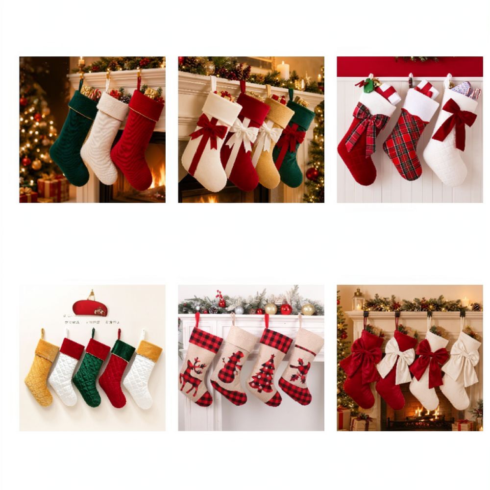 18인치 크리스마스 벨벳 장식용 스타킹, 집이나 축제  - Christmas Stocking Hanging 리뷰 및 가격