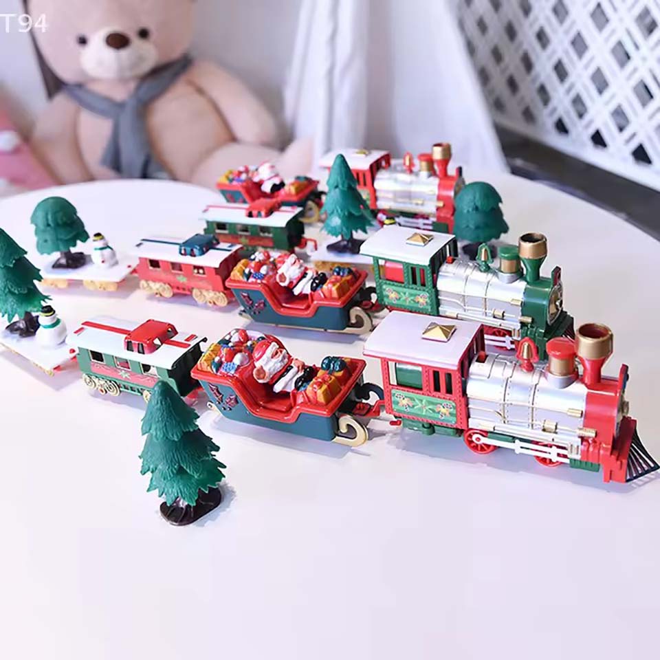 실감 나는 크리스마스 전기 기차 세트, 조립이 간편하고 - Christmas Tree Artificial 리뷰 및 가격