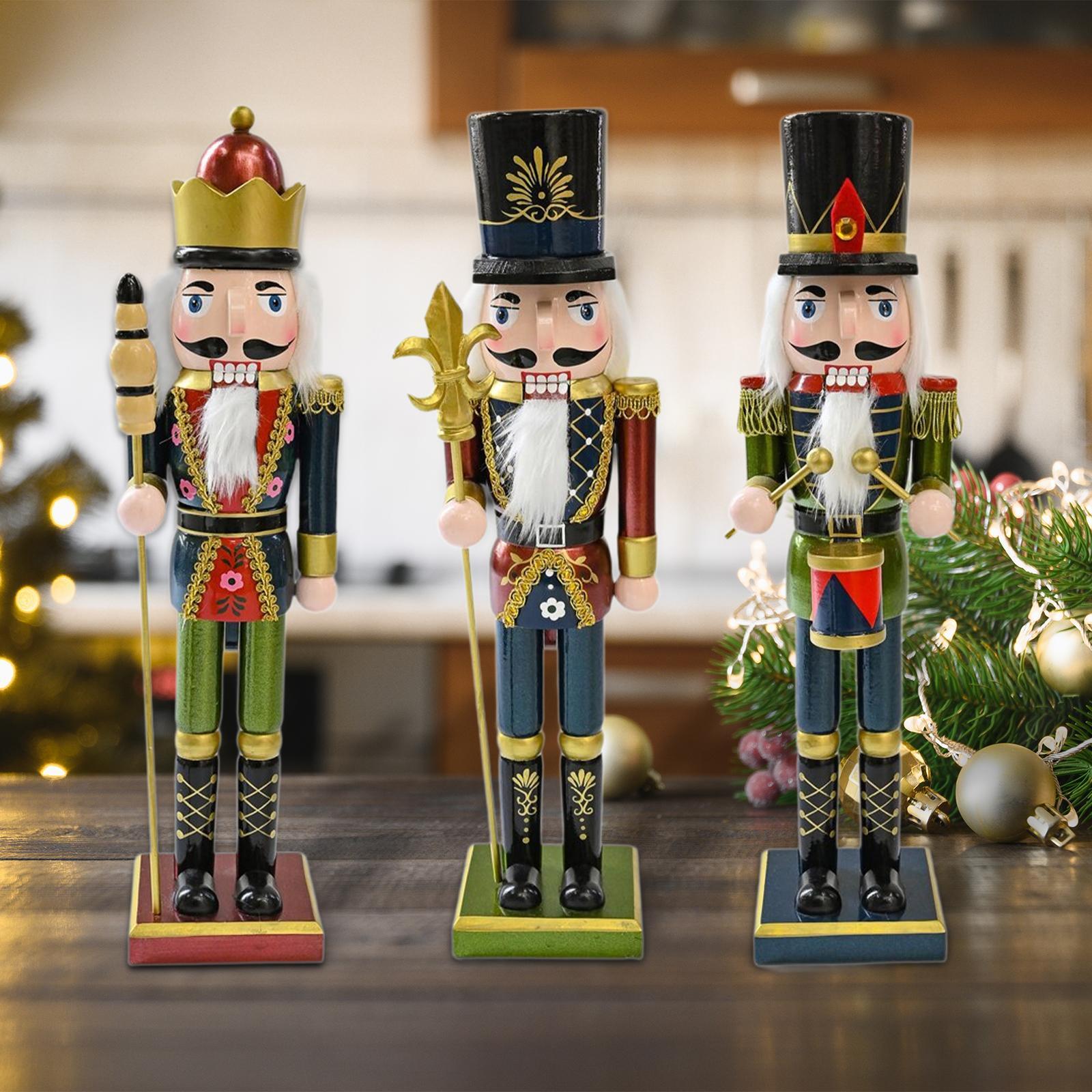 집, 크리스마스 트리, 선반, 책상 장식용으로 사용할  - Nutcracker Figurine 리뷰 및 가격