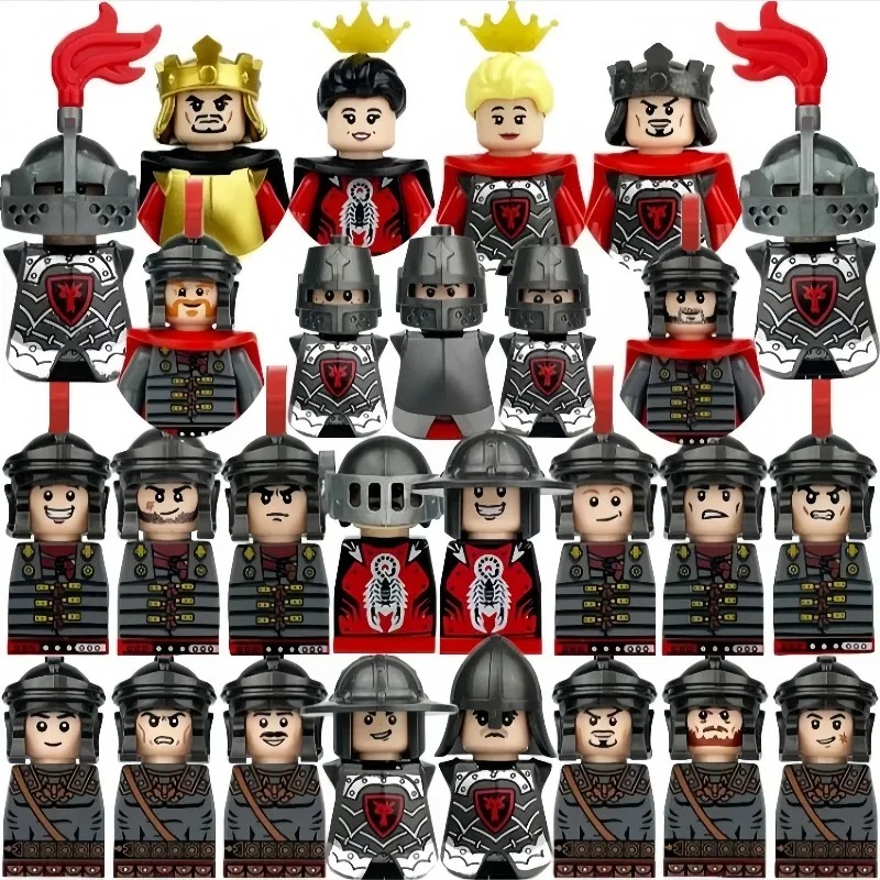 중세 유럽, 중세 로마 전사, 십자군, 템플 기사단,  - Lego Set Technic 리뷰 및 가격